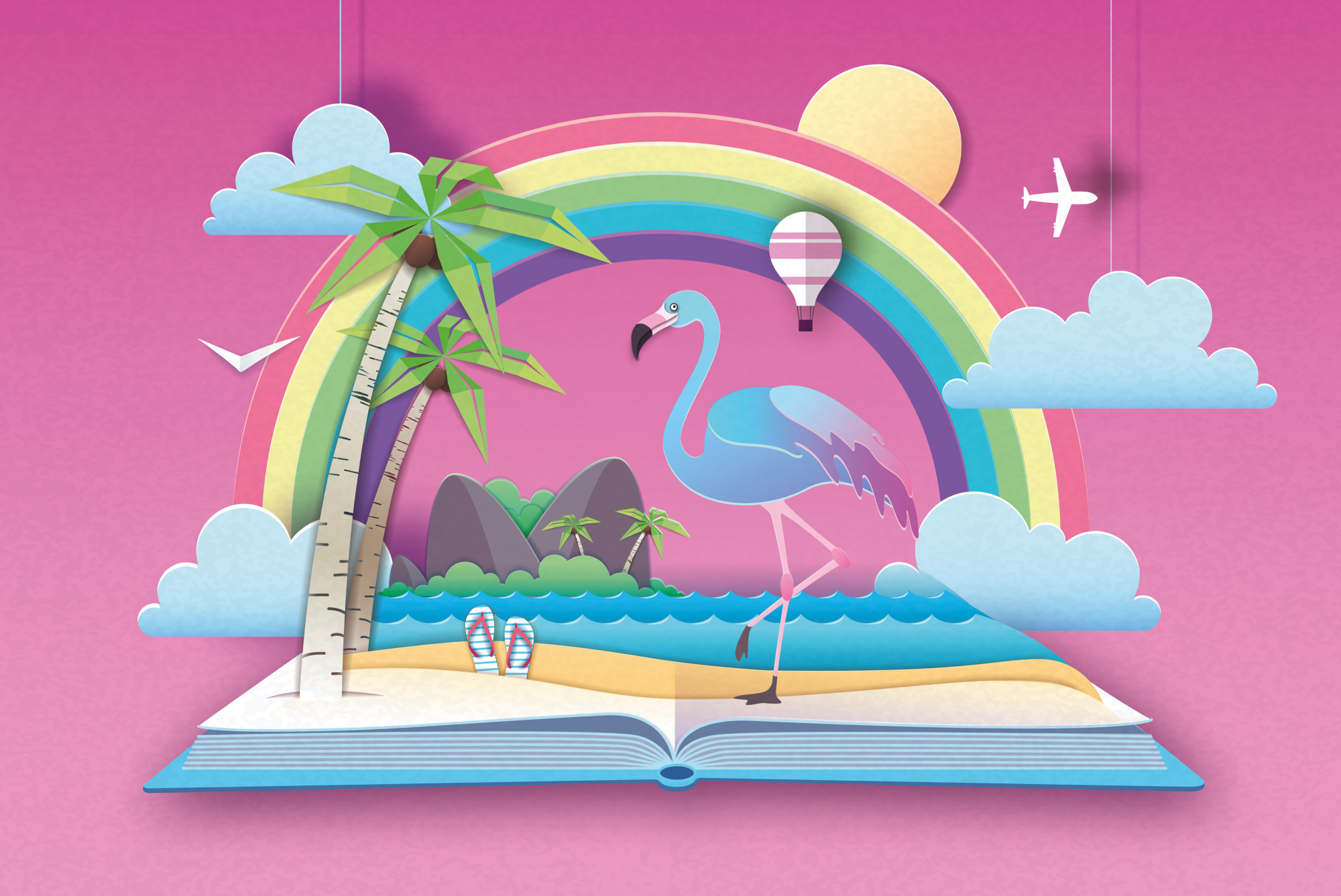 Photomural Successful Summer Holidays