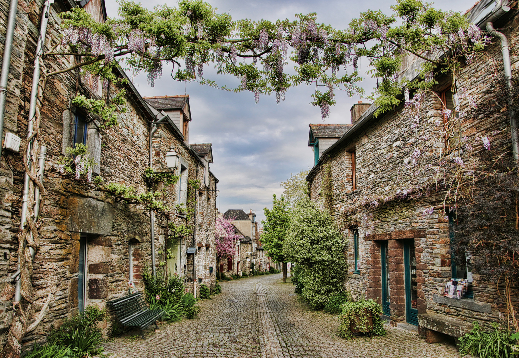 Photomural Alley 3D
