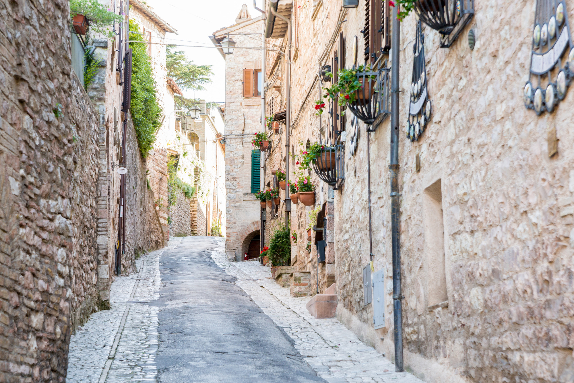 Photomural Italian Street