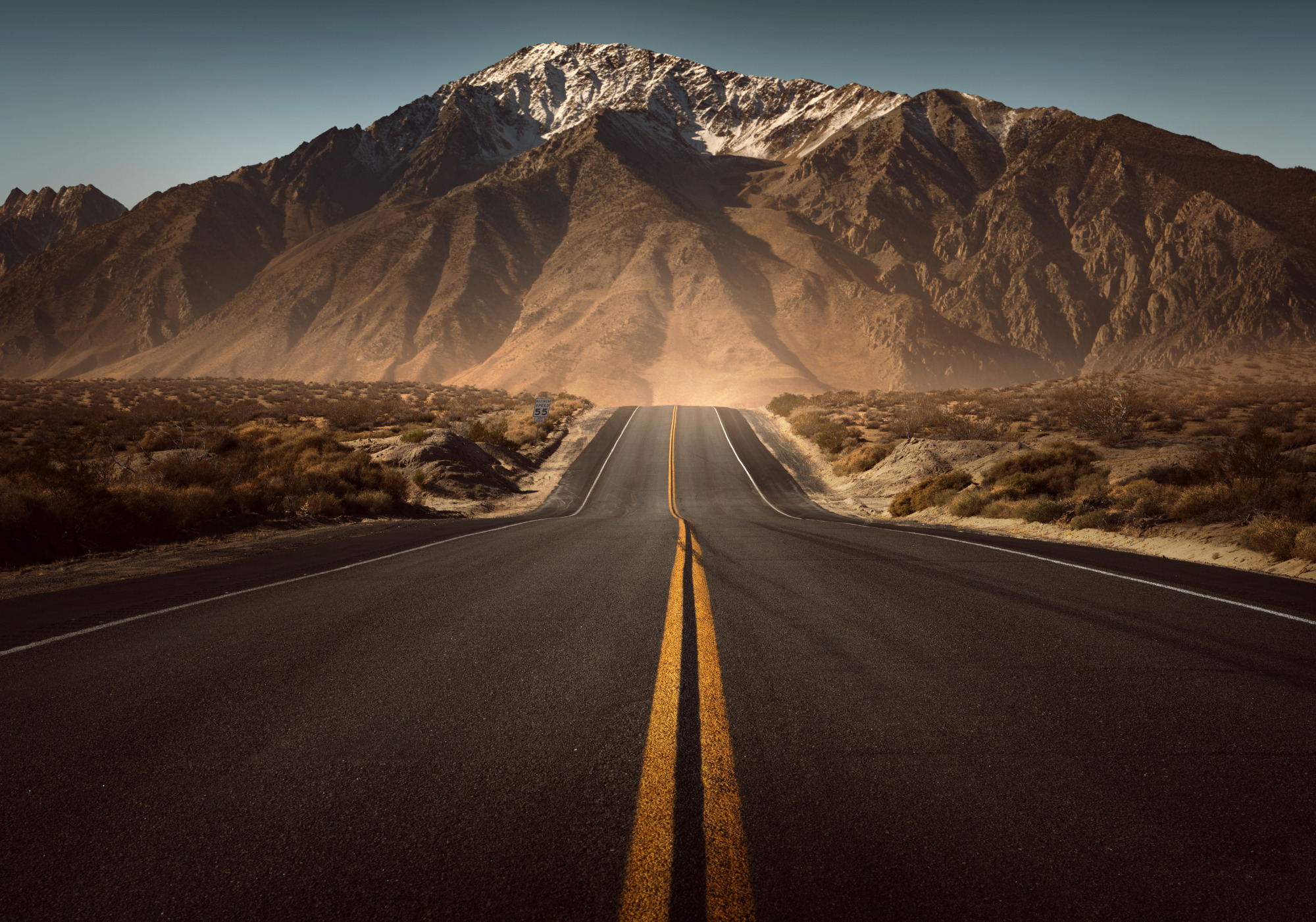 Photomural Landscape Mountains Path