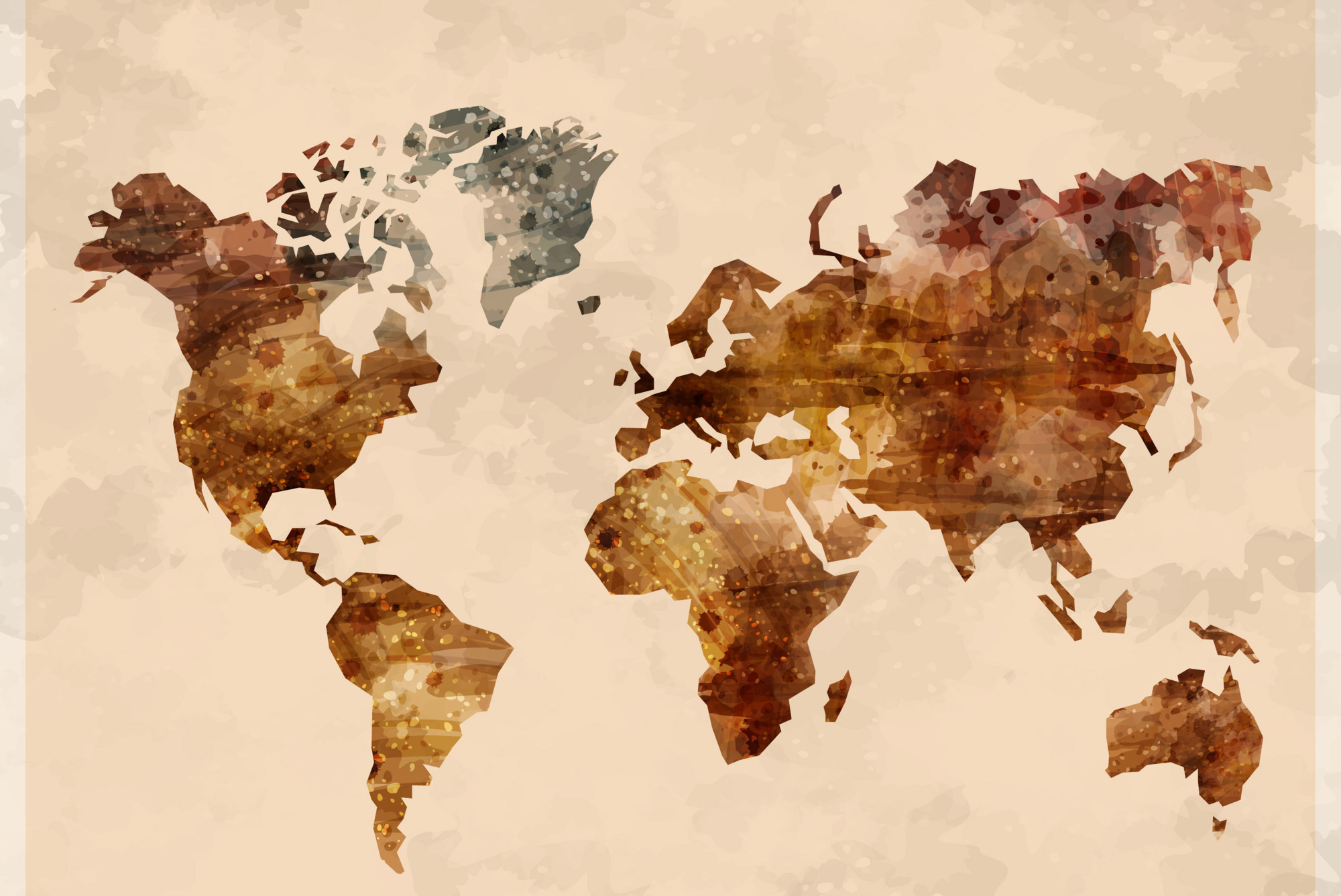 Photomural World Map