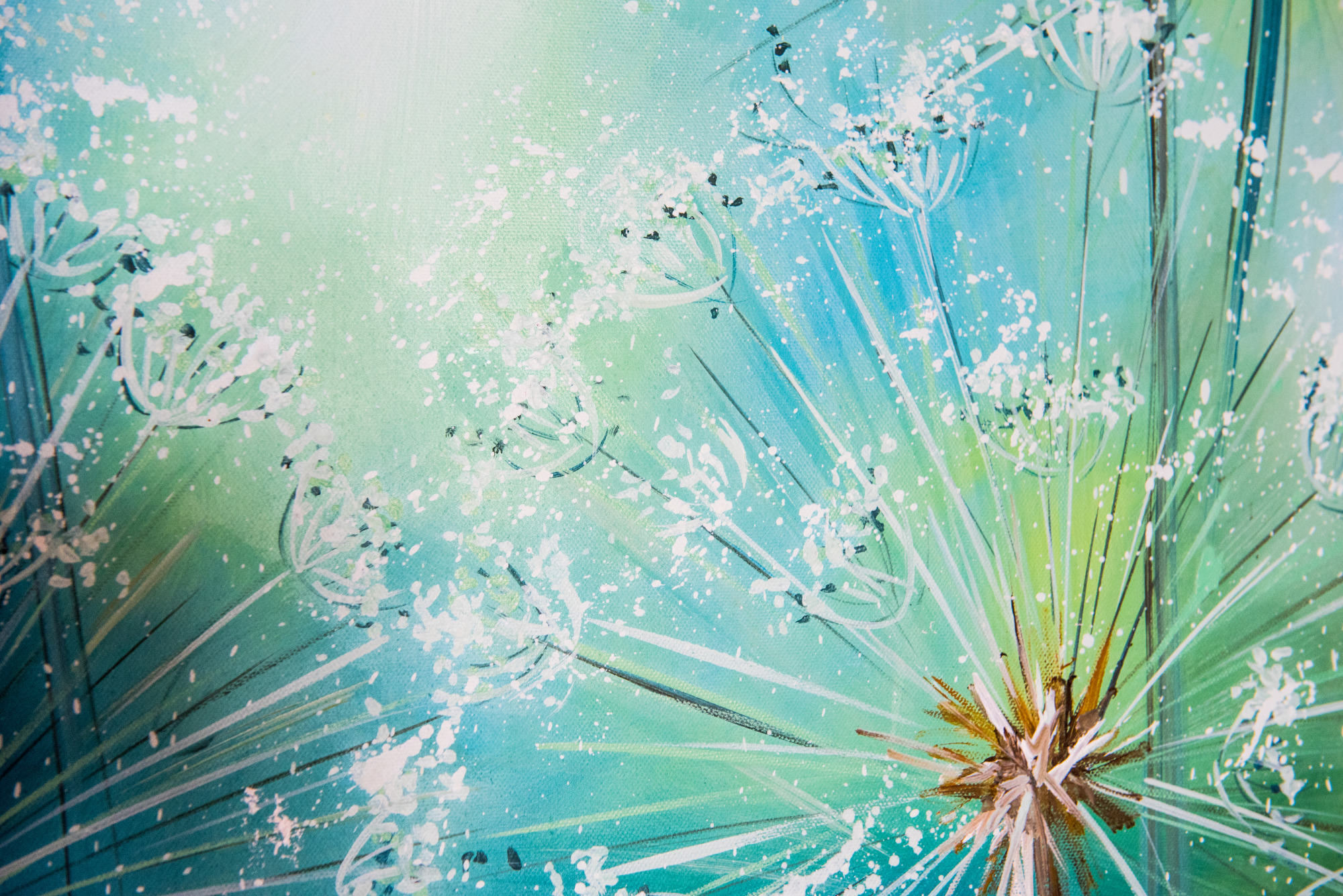 Photomural Dandelion Seeds
