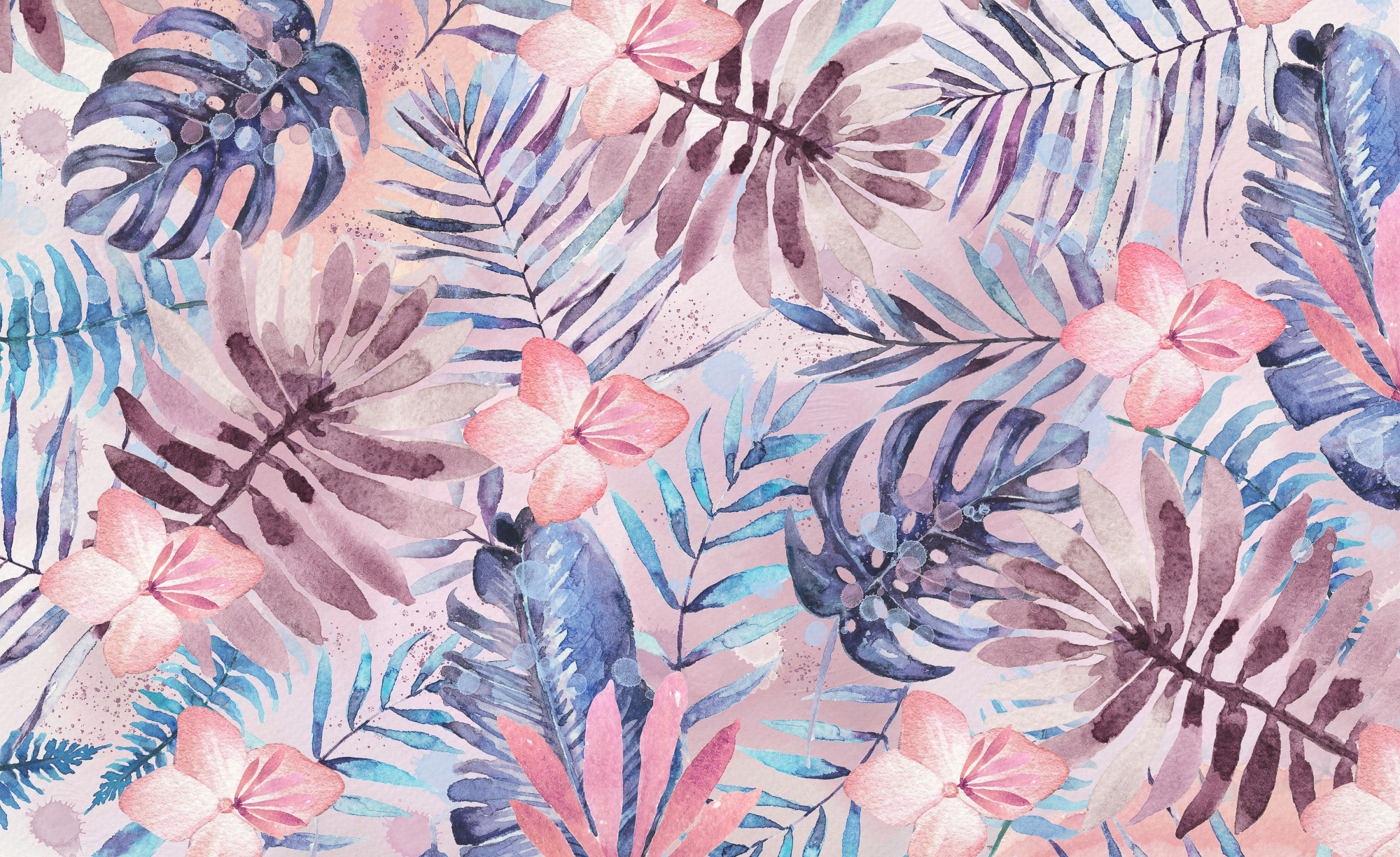 Photomural Monstera Leaves