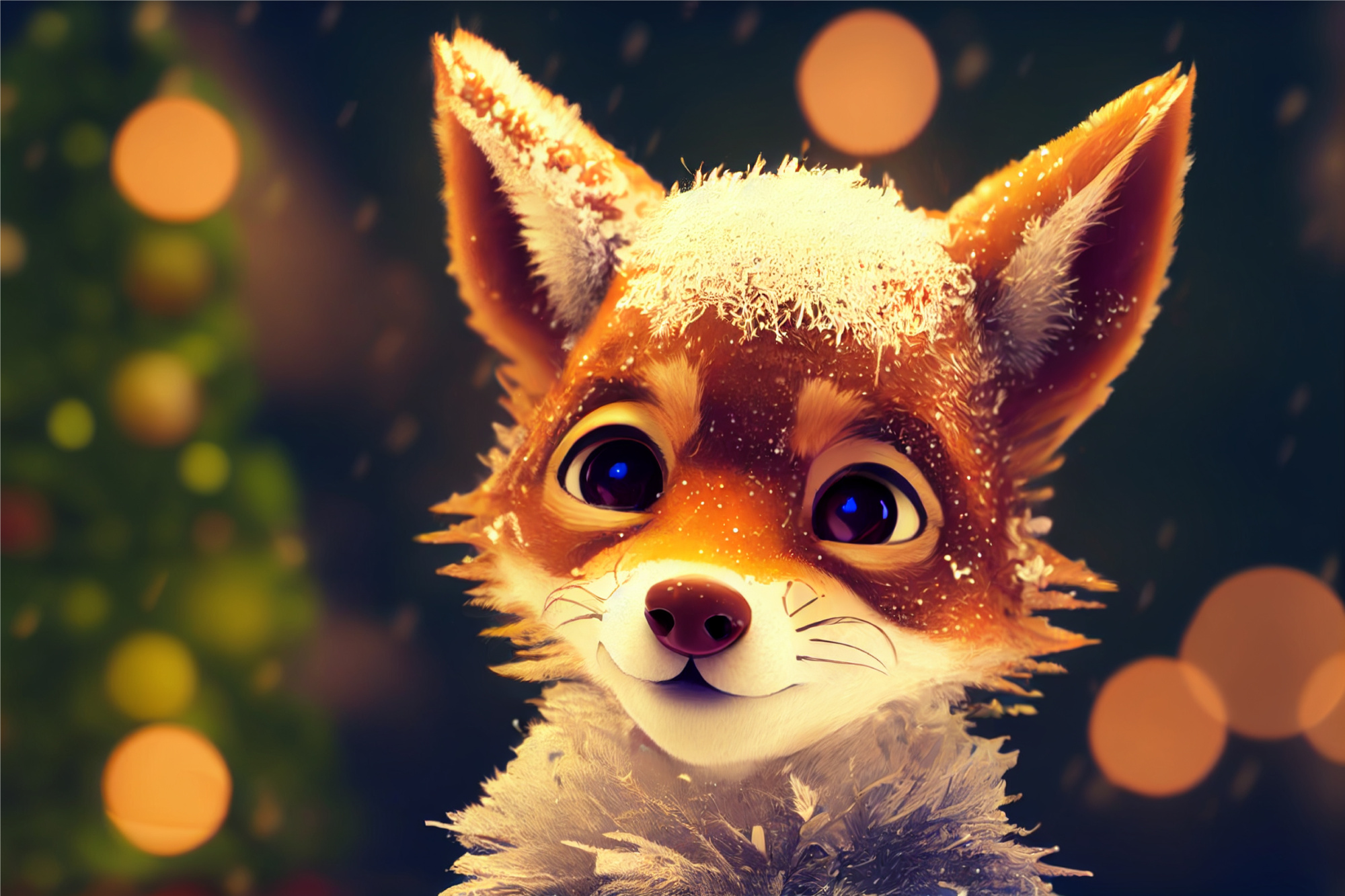 Photomural Little Fox
