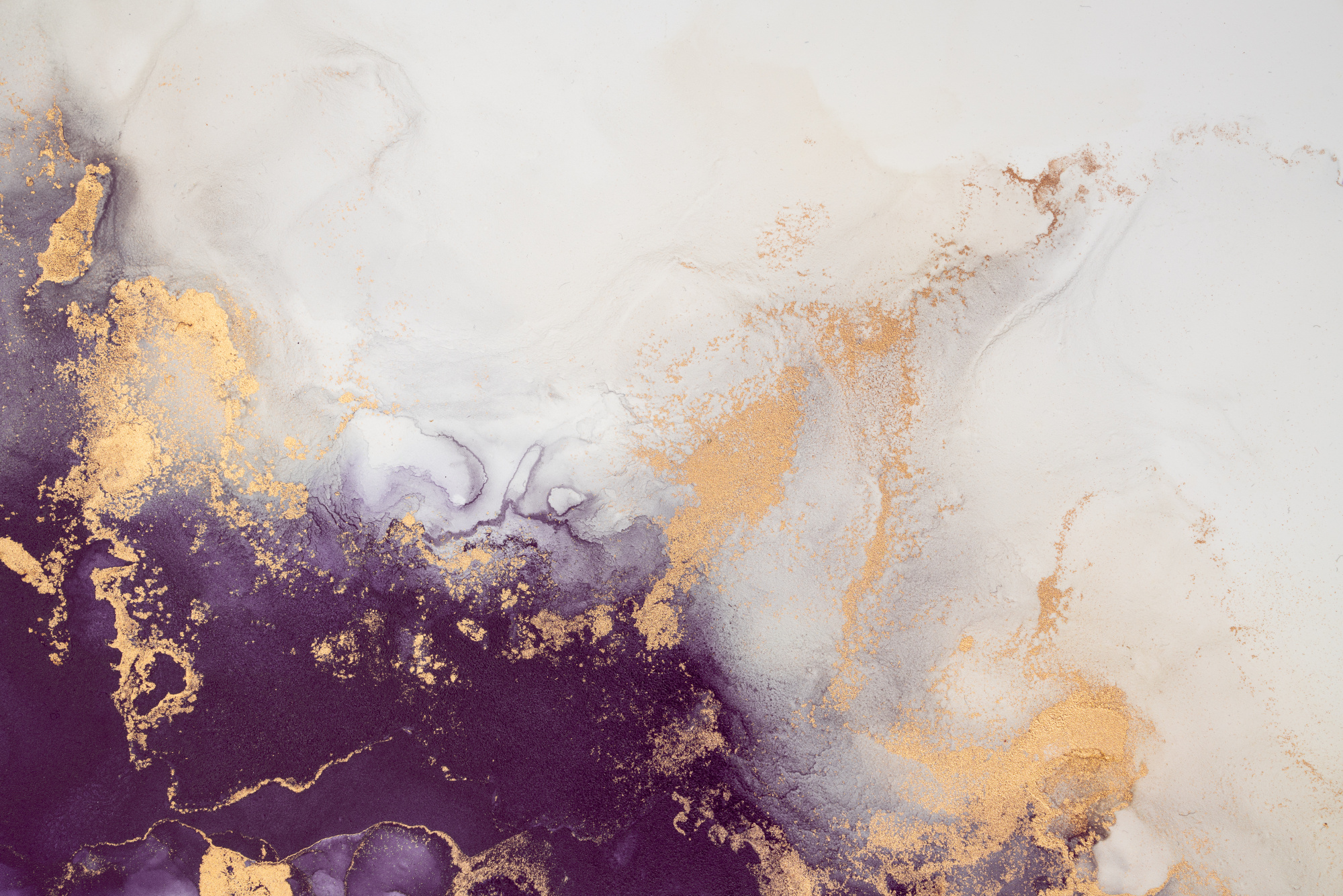 Photomural Marble Ink Abstract Art From Exquisite Original Painting For Abstract Background . Painting Was Painted Pattern Of Ombre Alcohol Ink .