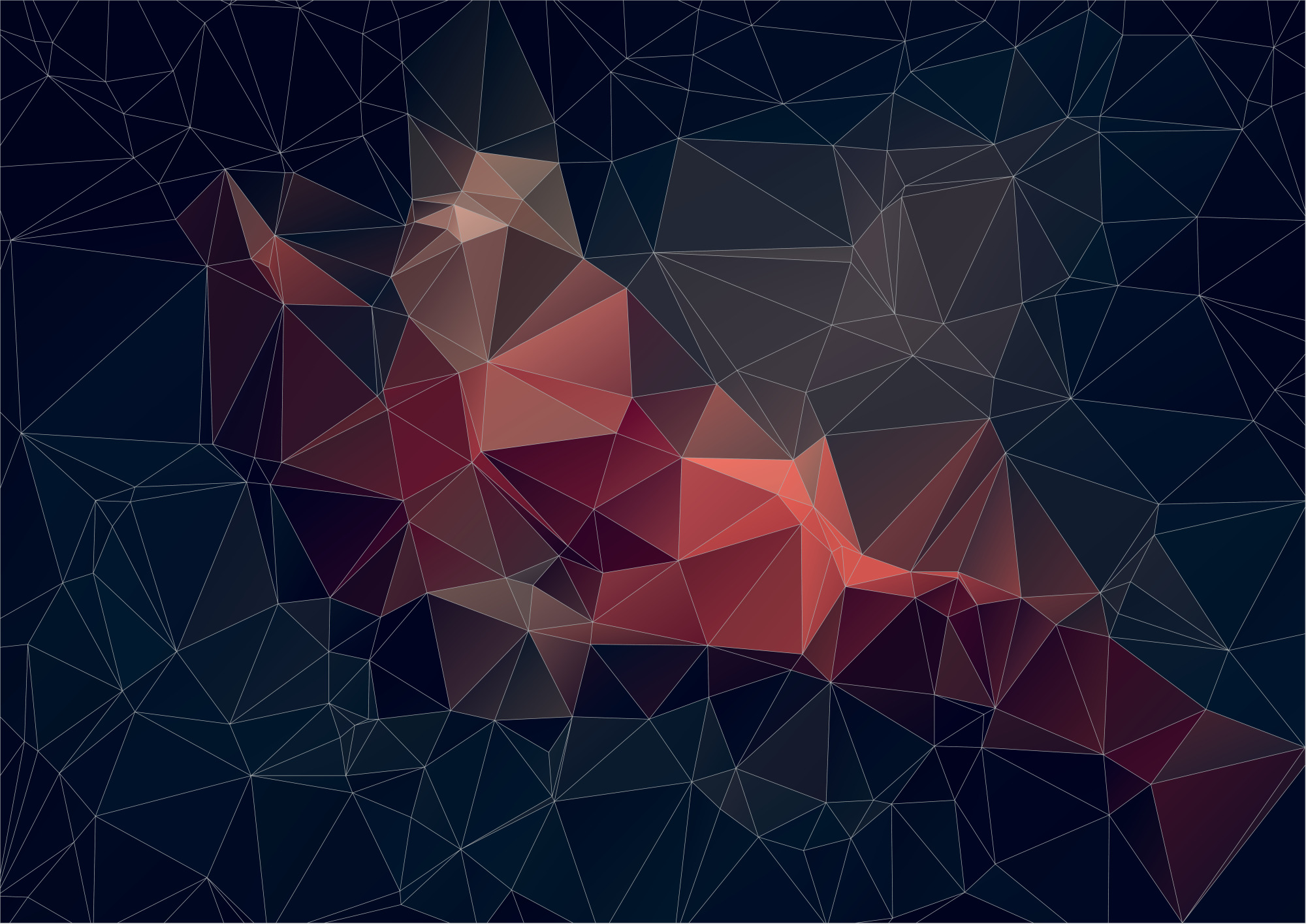 Photomural Abstract Retro Colortriangle Background,