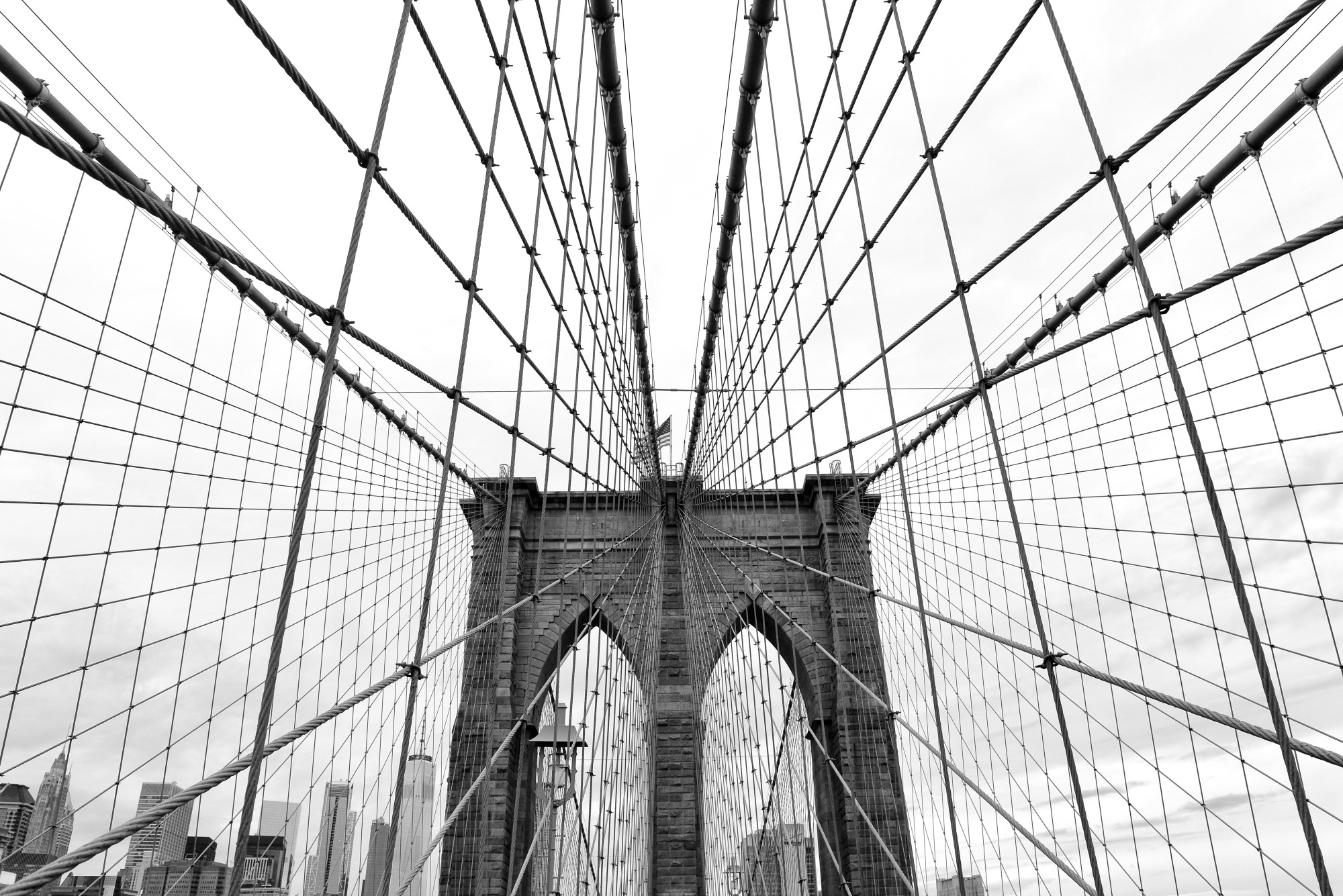 Photomural Brooklyn Bridge Ny