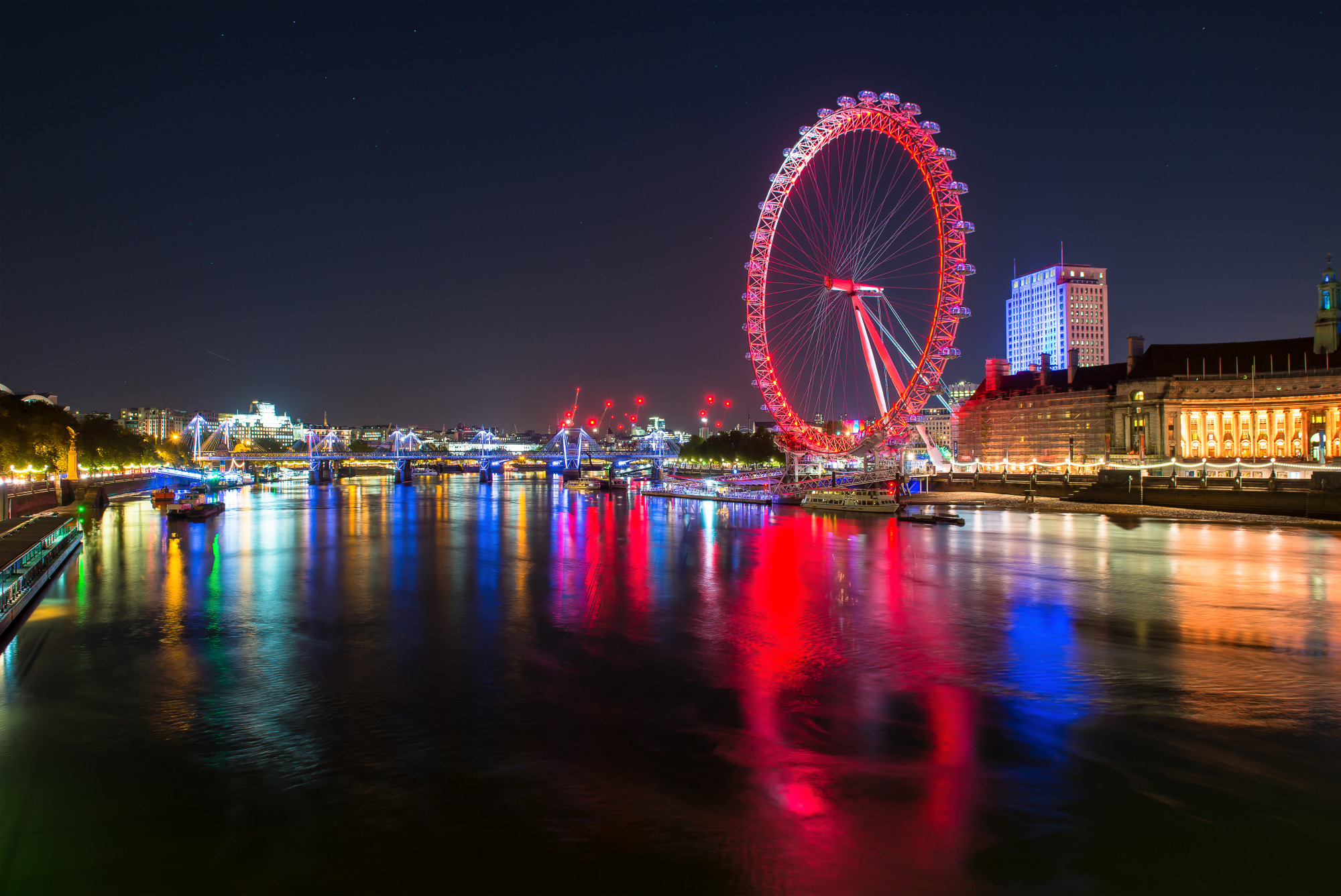 Photomural London At Night
